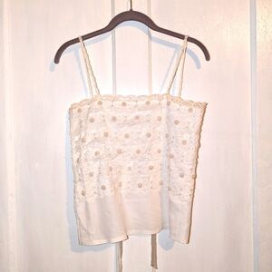Vintage handmade bridal top